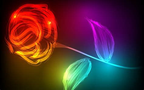 flowers, Colorful, Digital Art Wallpapers HD / Desktop and Mobile