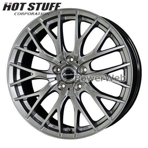 楽天市場Exceeder E エクシーダー E クリアシルバー インチ J PCD 穴数 inset HOT STUFF ホイール 本単位