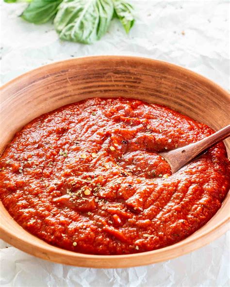 Tomato Sauce For Pizza