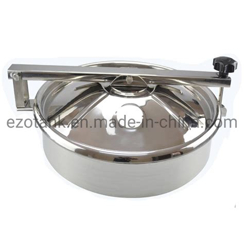 Stainless Steel Sanitary Food Grade Round Outward Non Pressure Round