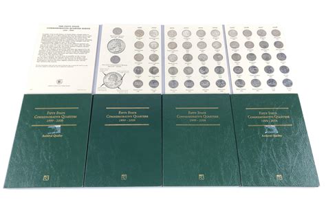 Lot 5 COMPLETE 50 STATE 1999 2008 COMMEMORATIVE STATEHOOD QUARTER SETS