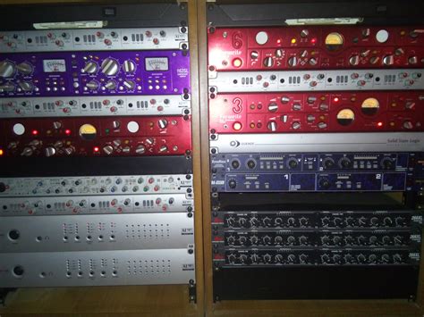 Red 6 Mono Mic Pre And Equaliser Focusrite Audiofanzine
