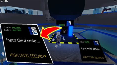 🏆event Roblox Pinewood Computer Core Third Code Entry Combination