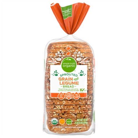 Simple Truth Organic® Sprouted Grain And Legume Bread 24 Oz Fred Meyer