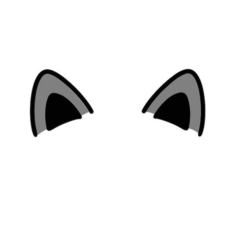 Premium Vector Cat Ears Cute Illustration Icon
