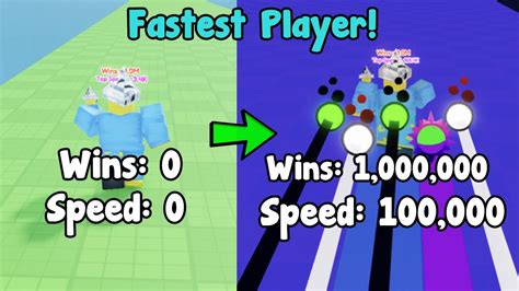 Becoming The Fastest Player In Race Clicker YouTube