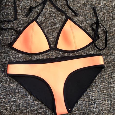 Triangl Swimwear Swim Triangl Neoprene Bikini Medium Poshmark