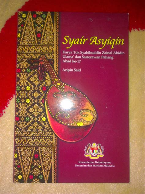 Jualan Buku Klasik: Syair Asyiqin Karya Tok Shihabudin - Aripin Said