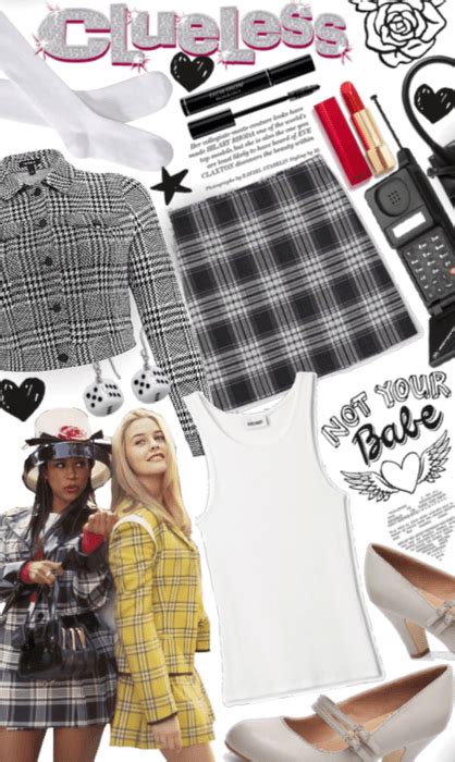 Clueless Cher Outfits Cher Horowitz Outfit Clueless Fashion White