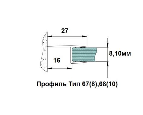 ПРОФИЛЬ ДЛЯ ДУШЕВЫХ КАБИН ПВХ - Премьер Комплект