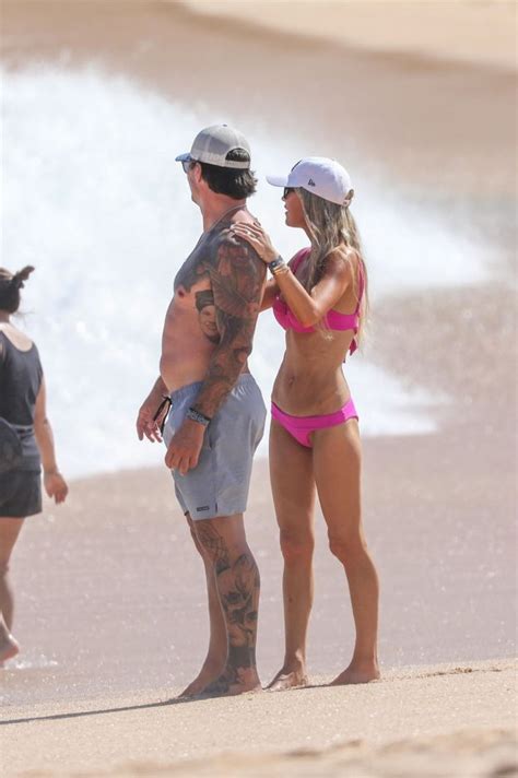 Christina Haack Looks Hot In A Pink Bikini On The Beach In Cabo Photos Thefappening