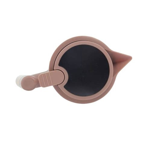 Garrafa Térmica Elegance Cabo Madeira e Termômetro Digital Nude Litro Fratelli Mundial