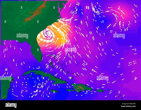 Weather Map Of The Atlantic Ocean - Map