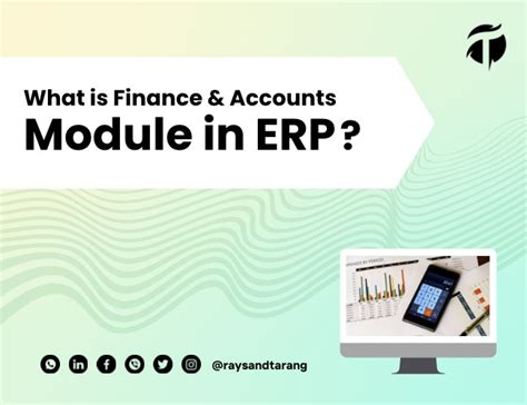 finance module  erp benefit  erp finance module