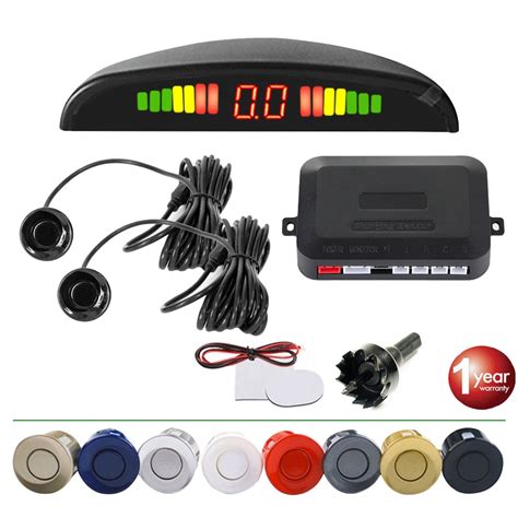 Car Parking Sensor Kit Led Didsplay Sensors Mm Vehicle Alarm