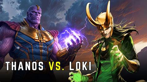 Thanos Vs Loki Marvels Most Compelling Villains Youtube