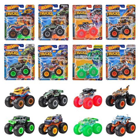 Машинка Mattel Hot Wheels Monster Trucks Монстр трак FYJ Tiger Shark Pcs купить с