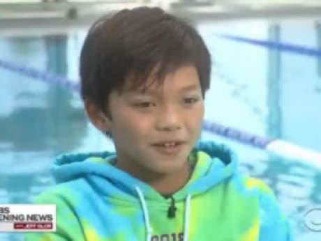 10 Year Old Filipino American Boy Named Clark Kent Beats Michael Phelps