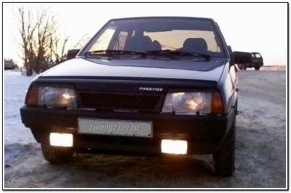 Установка противотуманных фар