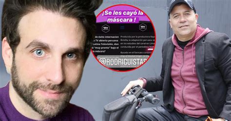 Mathías Brivio será conductor de Quién es la máscara de Latina según Rodrigo González Rayo