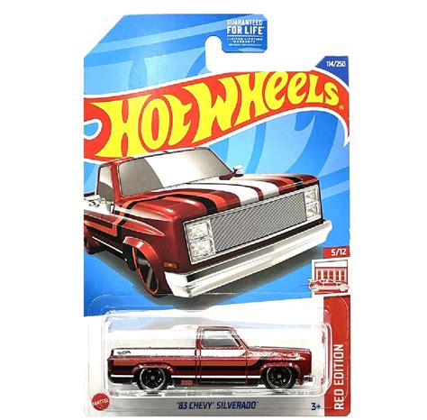 Hot Wheels Chevy Silverado Red Edition