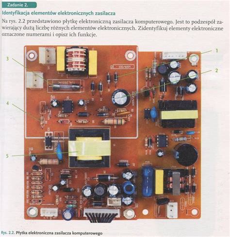 Elementy Elektroniczne Zasilacza DAJE NAJ Brainly Pl