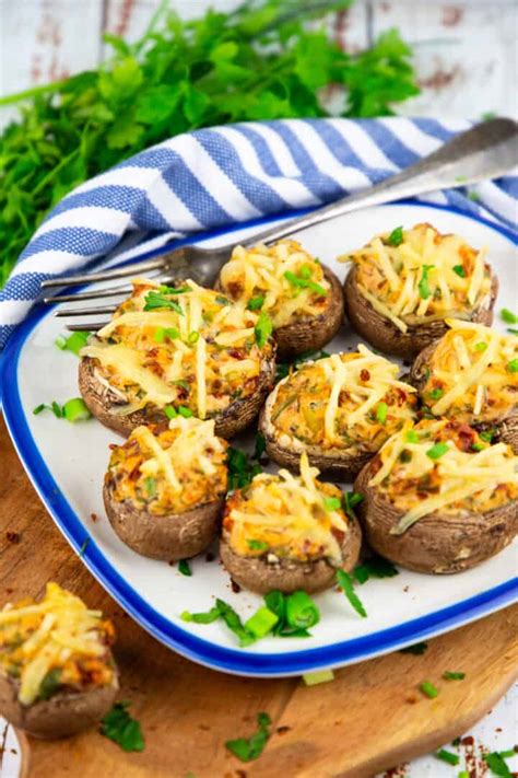 Vegan Stuffed Mushrooms Vegan Heaven