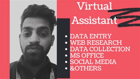 Be Your Virtual Assistant For Data Entry Web Research By Korshed Ahmed