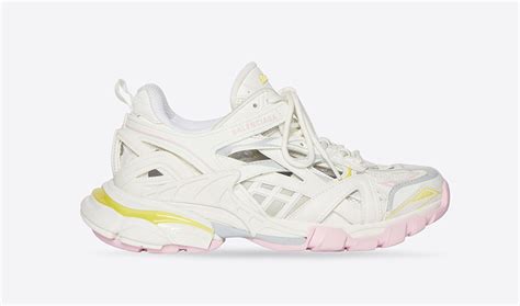 Balenciaga Track 2 Trainers Wit Geel Collectie Sneakerstad