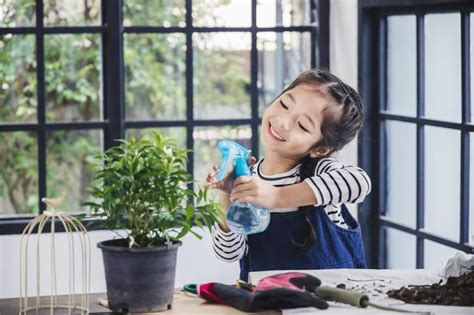 Free Stock Photo of Watering young plants with spray bottle | Download ...