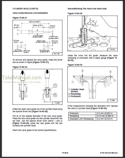 Bobcat S130 Service Manual Skid Steer Loader A3KY20001- – TakeManual.com