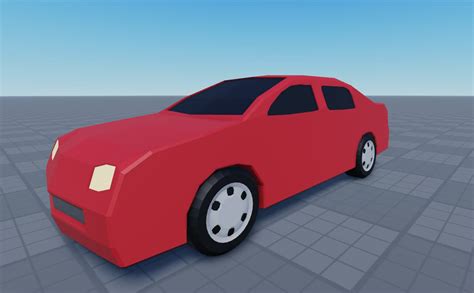 Low Poly Sedan I Made In 3 Hours Creations Feedback Developer Forum