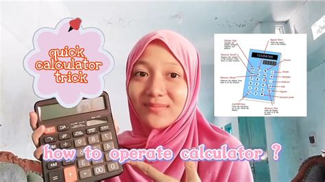 operate calculator procedure english calculator youtube