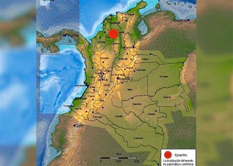 Fuerte Sismo De Magnitud Sacude Varias Regiones De Colombia