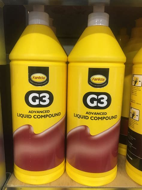 Farecla G3 Advanced Liquid Compound 1L - Wynn Fraser