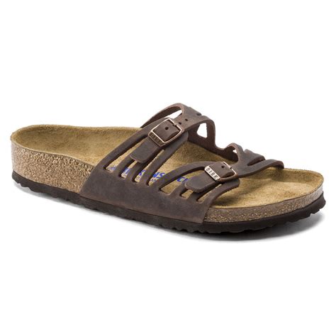 Birkenstock Granada Oiled Leather Soft Footbed Habana 92651 Northway
