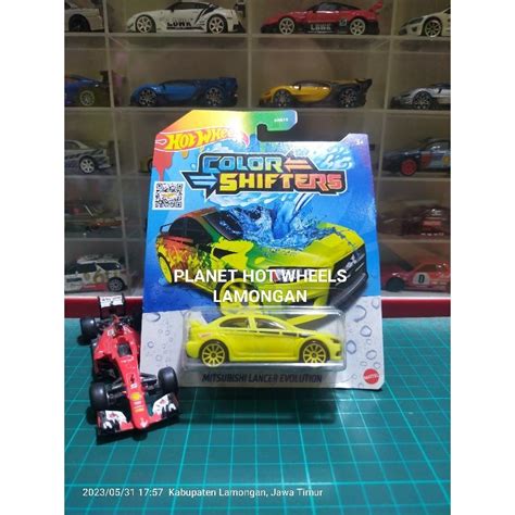 Hot Wheels Mitsubishi Lancer Evolution Color Shifters Shopee Philippines
