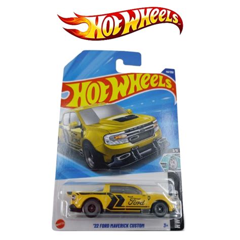 Hot Wheels 22 Ford Maverick Custom Pickup Yellow Modified Shopee Philippines