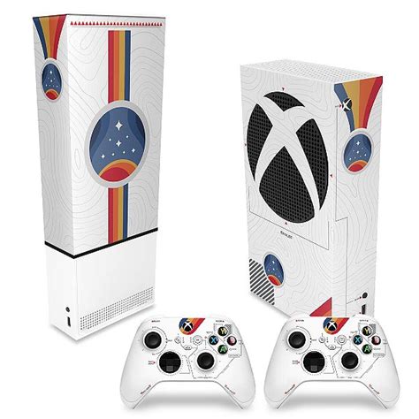 Kit Xbox Series S Capa Anti Poeira E Skin Starfield Edition Pop