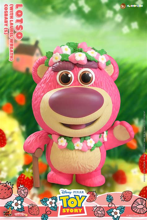 Hot Toys COSB1005 Toy Story Lotso With Laurel Wreath Cosbaby S