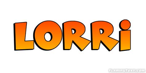 Lorri Logo Free Name Design Tool From Flaming Text