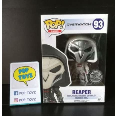 Funko Pop Overwatch White Reaper Blizzard Exclusive