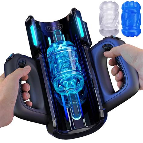 Leistungs Starke Schub Hochgeschwindigkeits M Nnliche Mastur Bator Automatische Teleskop Vagina