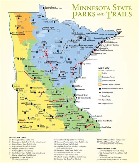 MN Bike Trail Navigator: Minnesotas State Parks Provide Many Biking