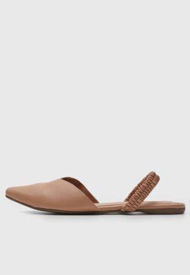 Sapatilha Via Uno El Stico Nude Compre Agora Dafiti Brasil