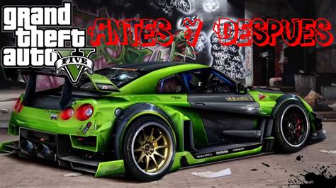 Antes Y Despues De Autos Tuneados Gta V HD YouTube