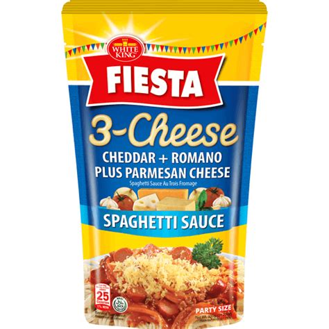 Fiesta 3-Cheese Spaghetti Sauce | 900g | Pasta Sauces | Walter Mart