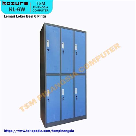 Jual Lemari Loker Besi 6 Pintu KOZURE KL 6W Filling Cabinet Kozure