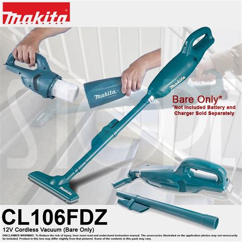 Makita CL106FDZ 12V Cordless Vacuum (Bare Only) | Shopee Singapore