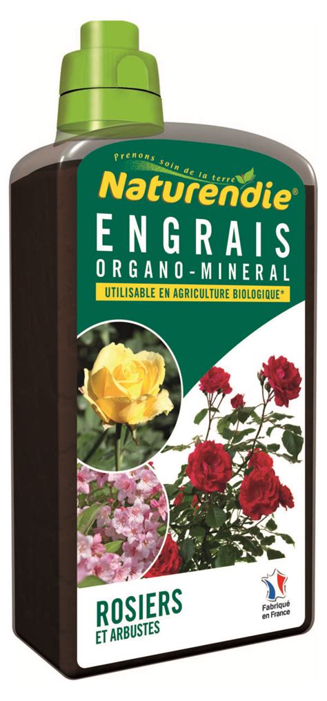 ENGRAIS ORGANO MINÉRAL ROSIERS ET ARBUSTES 1 LITRE Article